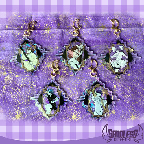 HNK Holographic Charms