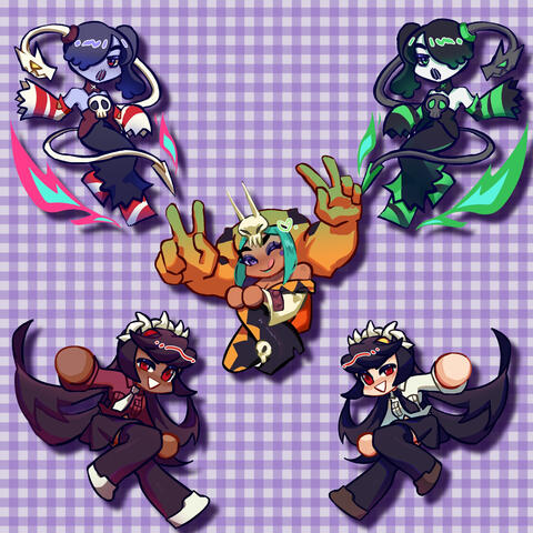Skullgirls Stickers